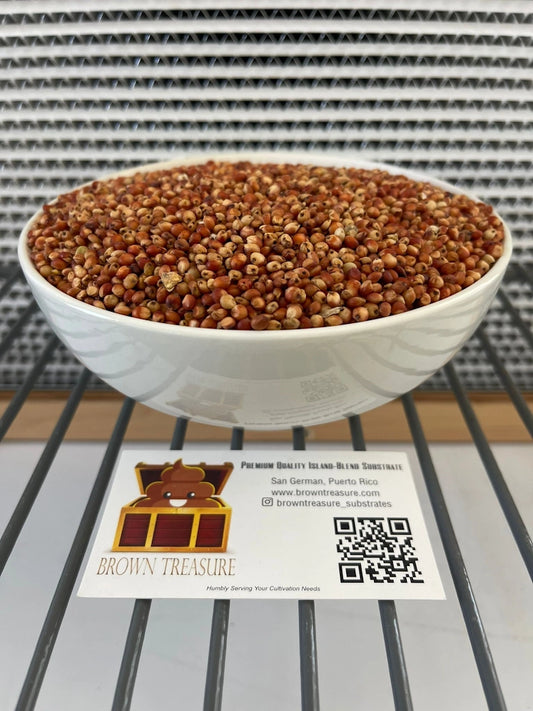 Dry, Red Milo (Grain Sorghum) - 25lbs